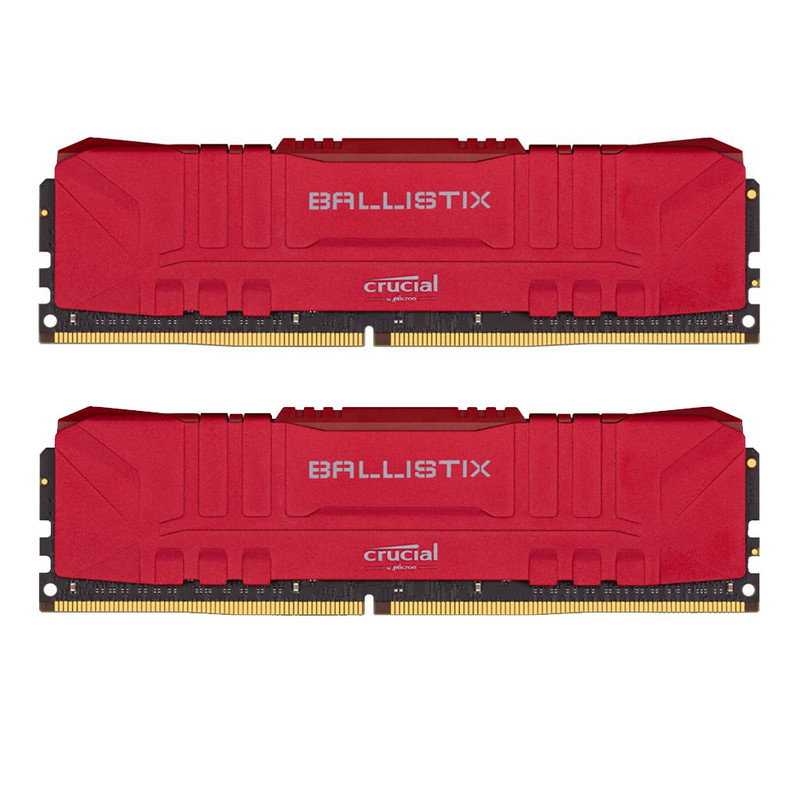رم دسکتاپ کروشیال DDR4 دو کاناله 3200 مگاهرتز CL16 مدل BALLISTIX ظرفیت 16 گیگابایت