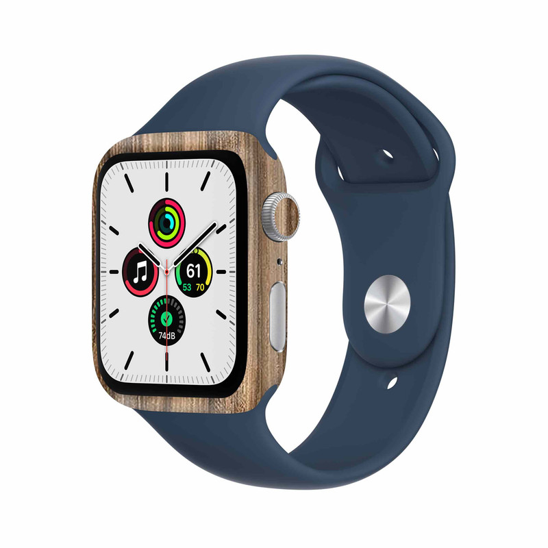 برچسب ماهوت طرح Light-Walnut-Wood مناسب برای اپل واچ Watch Se 40mm
