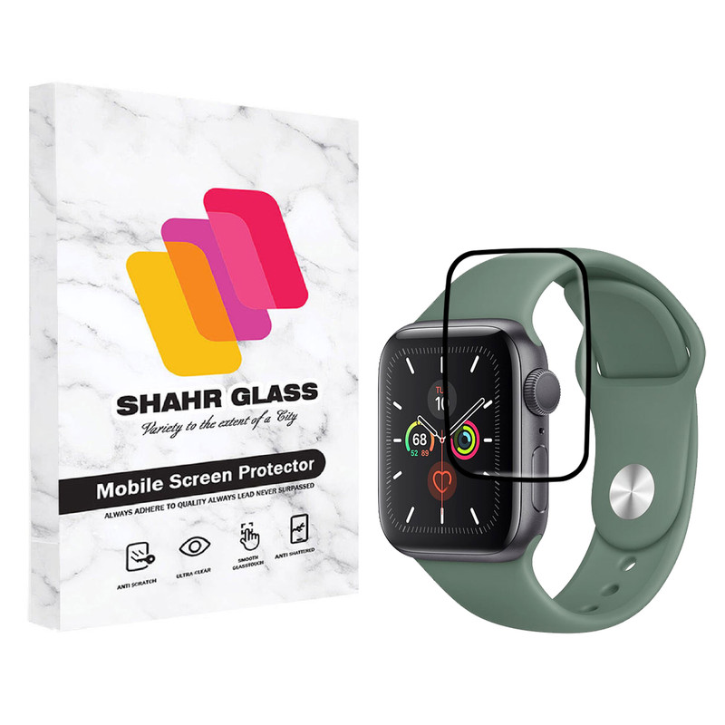 محافظ صفحه نمایش شهر گلس مدل PMMA مناسب برای اپل واچ Series 5 Aluminum 40mm