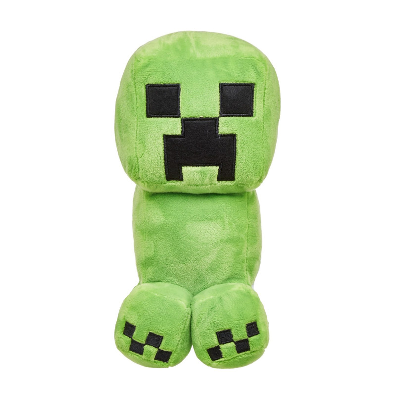 عروسک طرح ماینکرافت مدل کریپر کد JI110 ارتفاع 29 سانتی متر