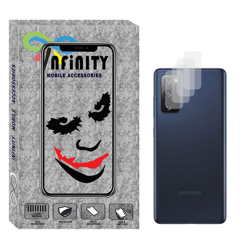 محافظ لنز دوربین اینفینیتی مدل Inl-04 مناسب برای گوشی موبایل سامسونگ GALAXY S20 FE بسته چهار عددی