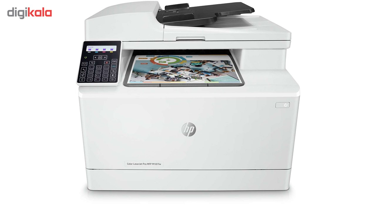 قیمت و مشخصات پرینتر رنگی لیزری اچ پی مدل LaserJet Pro MFP M181fw زیراکو