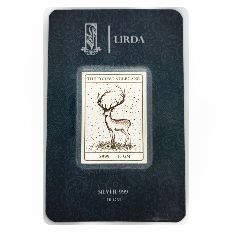 شمش نقره لیردا مدل گوزن 10-999