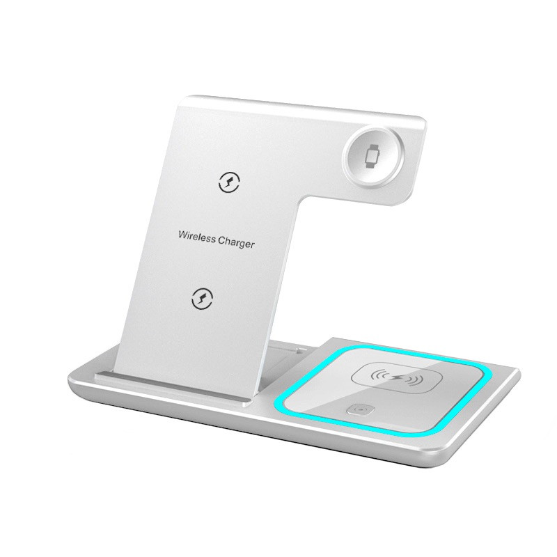 داک شارژر بی سیم ریمکس مدل Brainy 3in1 15W