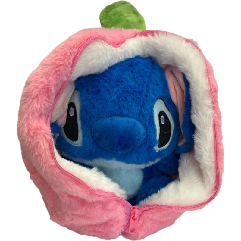 عروسک مدل استیچ طرح توت فرنگی کد BOBO260 ارتفاع 30 سانتی متر