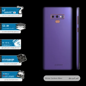 برچسب پوششی 360درجه ماهوت مدل Matte-BlueBerry مناسب برای گوشی موبایل سامسونگ Galaxy Note9
