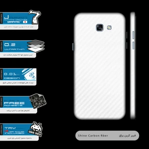 برچسب پوششی ماهوت مدل Ceramic-Fiber-FullSkin مناسب برای گوشی موبایل سامسونگ Galaxy A5 2017