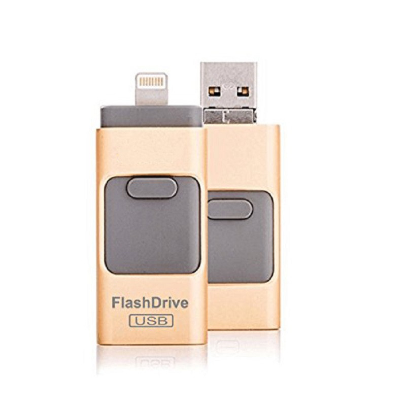 فلش مموری USB 3.0 همراه با رابط لایتنینگ مدل L03 ظرفیت 64 گیگابایت