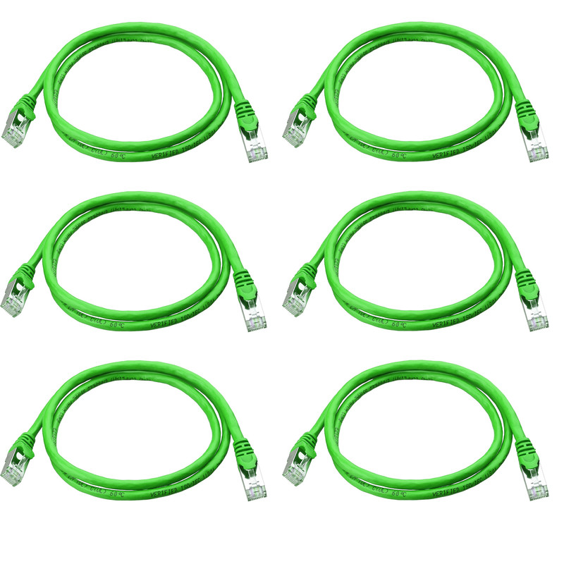 پچ کورد Cat5e سرلینک کد 100 بسته 6 عددی