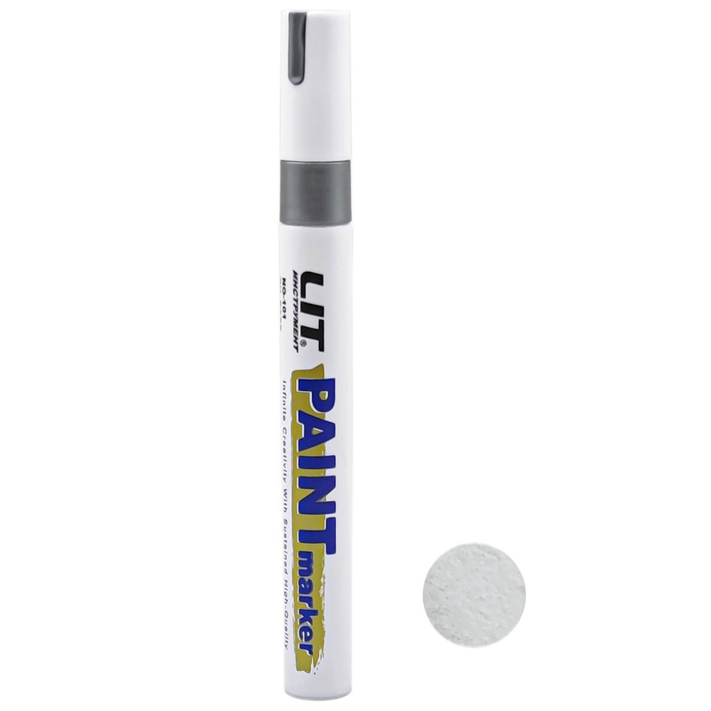 ماژیک رنگ مو لیت مدل P-101 حجم 10 میلی لیتر رنگ نقره ای