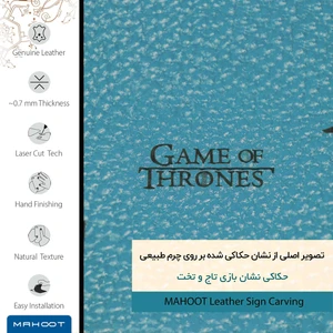 برچسب پوششی ماهوت مدل BL-GOT مناسب برای گوشی موبایل بلک بری KEYONE