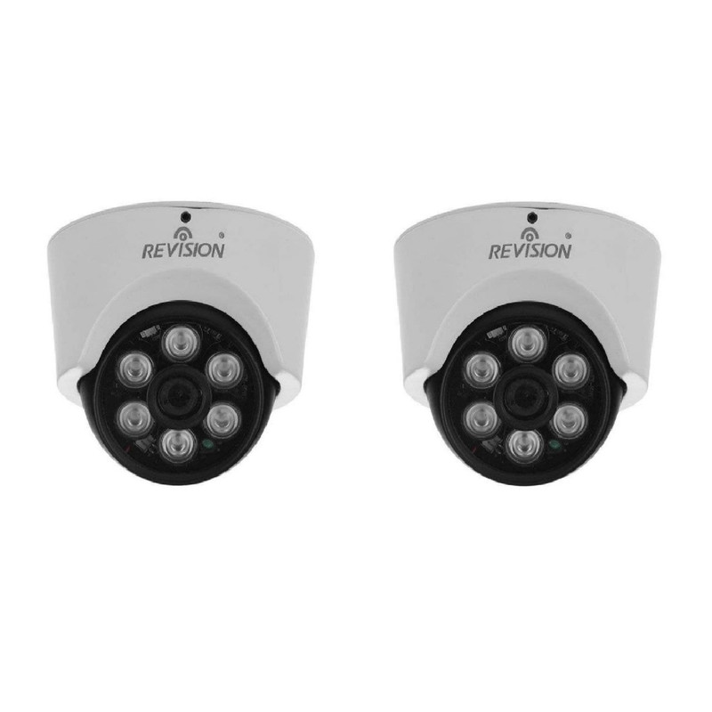 دوربین مداربسته ریویژن مدل AHD-665-2MP بسته 2 عددی