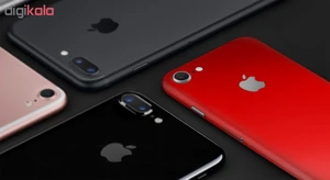 برچسب پوششی ماهوت مدل Full skin-RED-Matte مناسب برای گوشی اپل iPhone 7