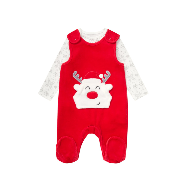 ست تیشرت و سرهمی نوزادی سی اند ای کد 5004