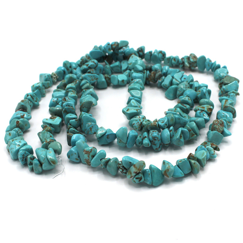 ریسه سنگ فیروزه مدل نامنظم