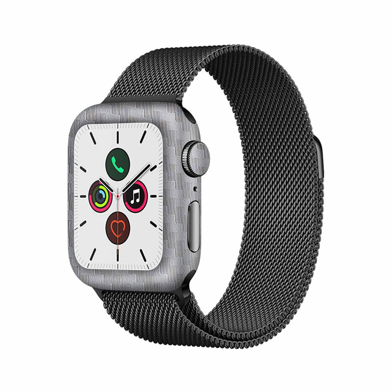 برچسب ماهوت طرح Steel-Fiber مناسب برای اپل واچ Watch 5 40mm