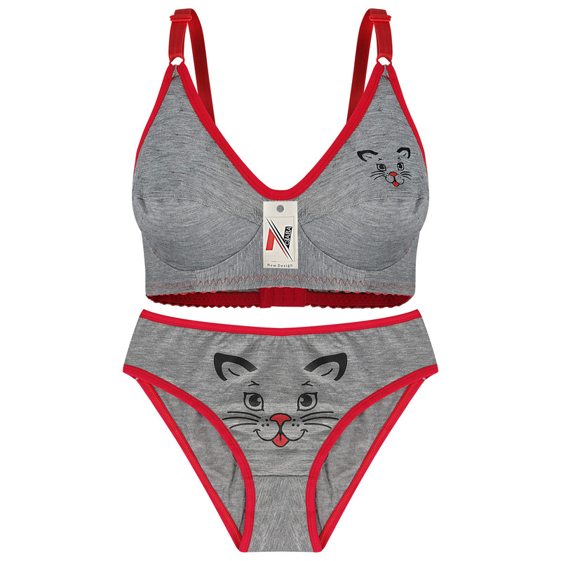 ست شورت و سوتین زنانه نُجَبا مدل 1112