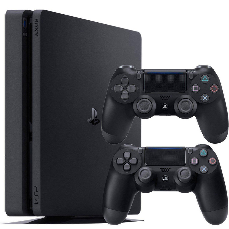 کارکرده - کنسول بازی سونی مدل Playstation 4 Slim کد Region 2 CUH-2200A ظرفیت 500 گیگابایت به همراه دسته اضافه
