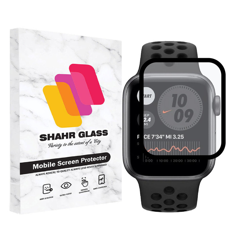 محافظ صفحه نمایش شهر گلس مدل PMMAT مناسب برای ساعت هوشمند اپل Watch Series 6 Aluminum 40mm