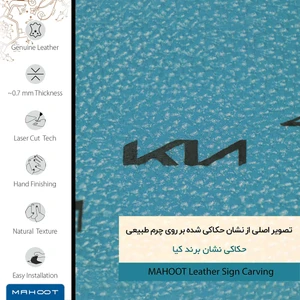 برچسب پوششی ماهوت مدل BL-KIA مناسب برای گوشی موبایل بلک بری P9981