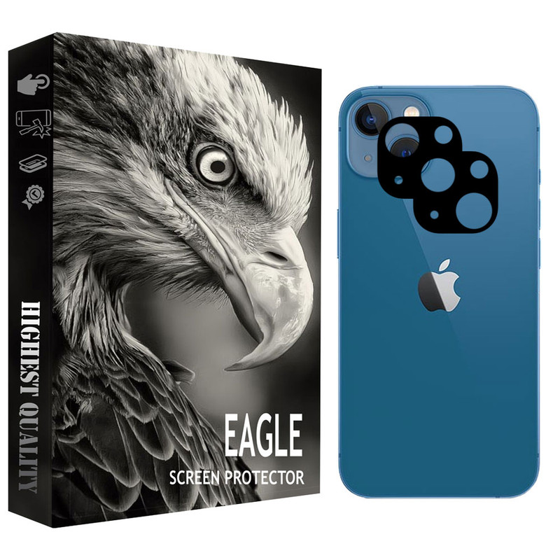 محافظ لنز دوربین ایگل مدل EG2 مناسب برای گوشی موبایل اپل IPhone 13 / 13 Mini بسته دو عددی