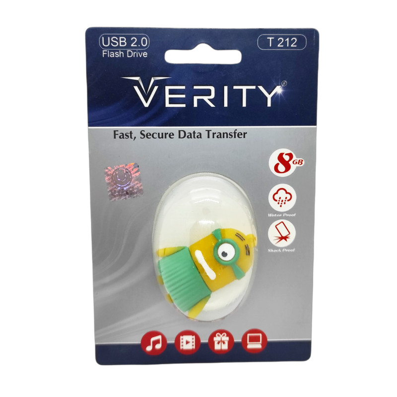 فلش مموری وریتی مدل T2212 ظرفیت 8 گیگابایت