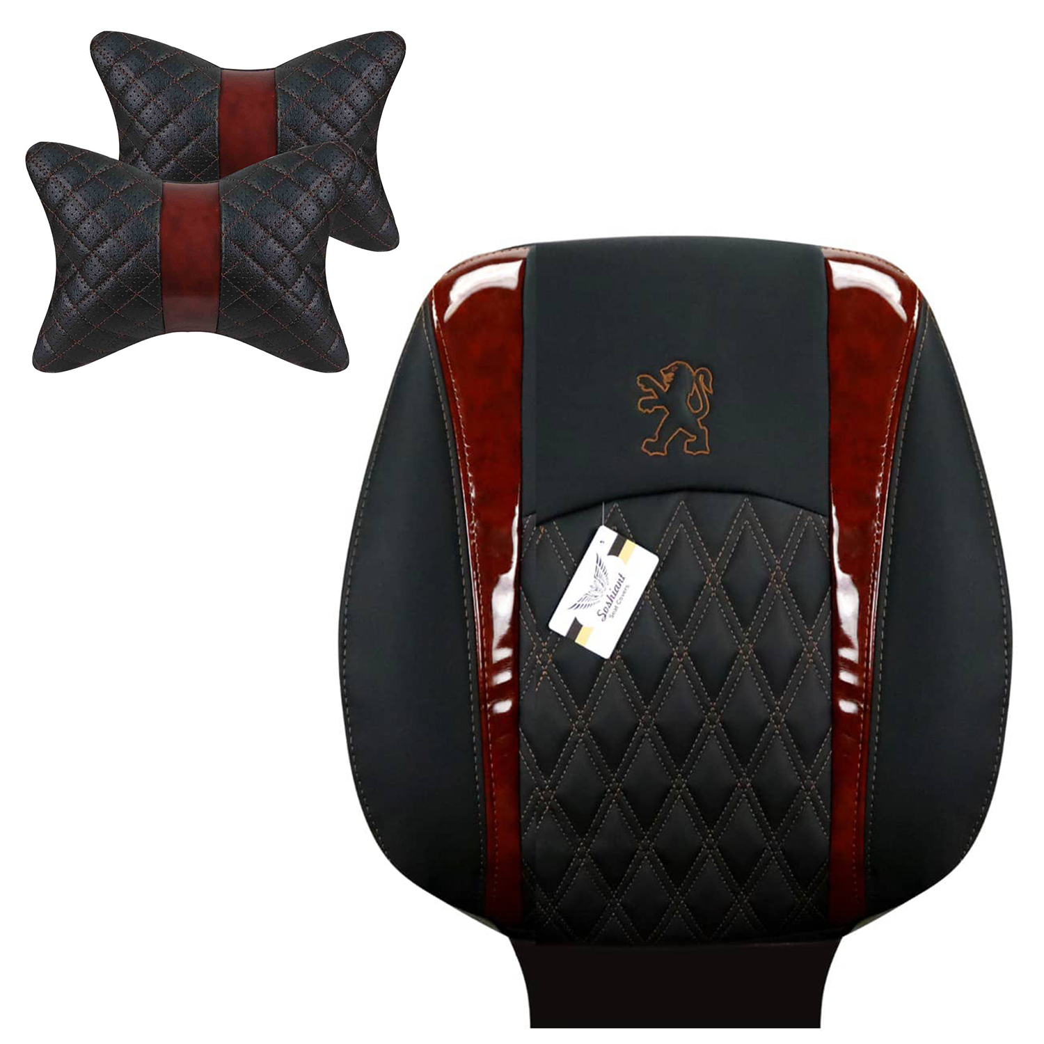 نکته خرید - قیمت روز روکش صندلی خودرو سوشیانت مدل A_126 مناسب برای پژو پارس به همراه پشت گردنی خرید