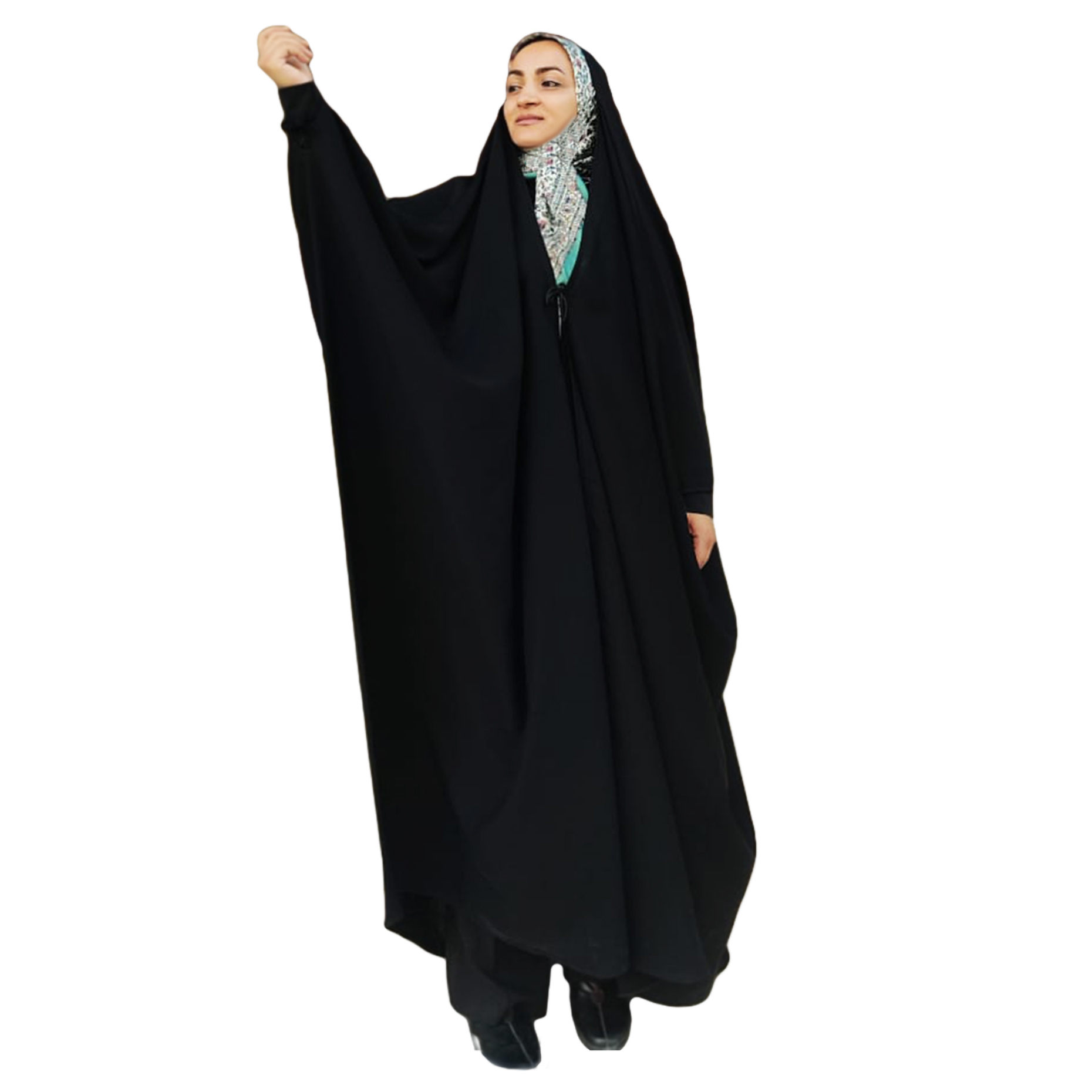 نکته خرید - قیمت روز چادر عربی حجاب نیکو مدل اصیل کرپ 5 ستاره خرید