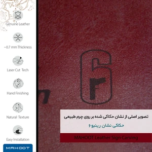 برچسب پوششی ماهوت مدل RL-RNBW_SX مناسب برای گوشی موبایل آنر 4X