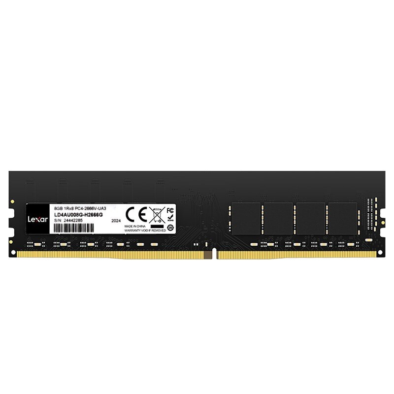 رم دسکتاپ DDR4 تک کاناله 2666 مگاهرتز CL19 لکسار مدل PC4-21300 ظرفیت 4 گیگابایت