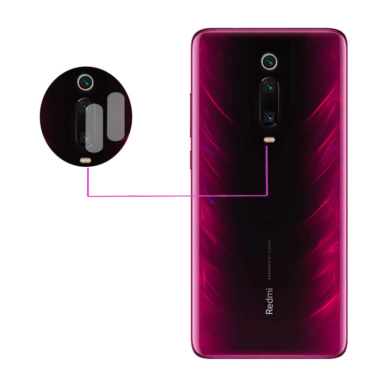 محافظ لنز دوربین مدل LTP مناسب برای گوشی موبایل شیائومی K20 Pro / Mi 9T Pro بسته دو عددی