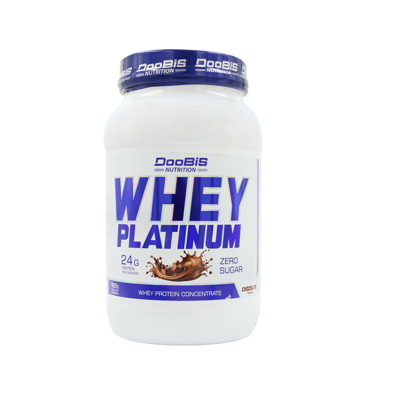 پودر پروتئین وی پلاتینیوم با طعم شکلات دوبیس - 900 گرم