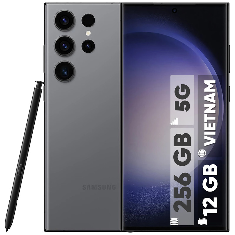 کارکرده - گوشی موبایل سامسونگ مدل Galaxy S23 Ultra دو سیم کارت ظرفیت 256 گیگابایت و رم 12 گیگابایت