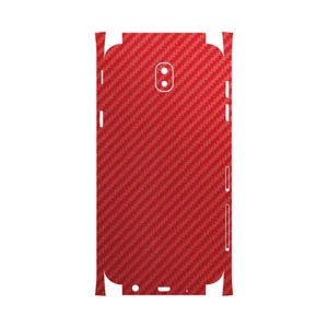 برچسب پوششی ماهوت مدل Red-Fiber-FullSkin مناسب برای گوشی موبایل سامسونگ Galaxy J5 Pro