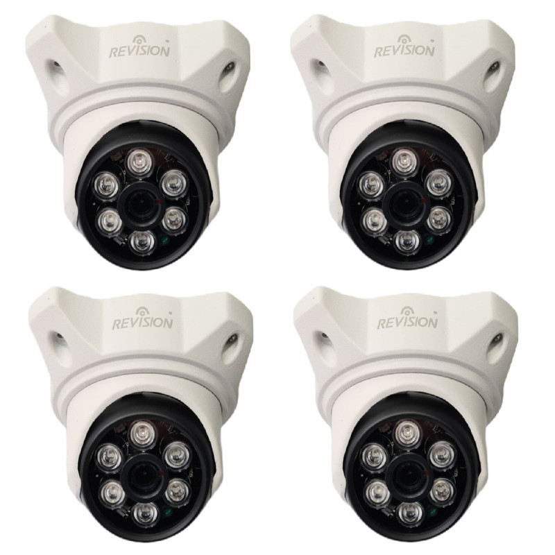 دوربین مداربسته ریویژن مدل AHD 667HD-2MP بسته 4 عددی