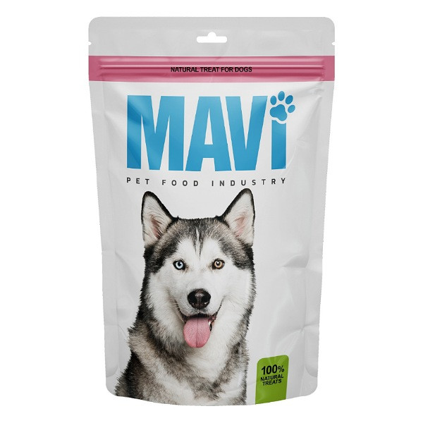 تشویقی سگ ماوی مدل نای لوله ای گاو وزن 100 گرم