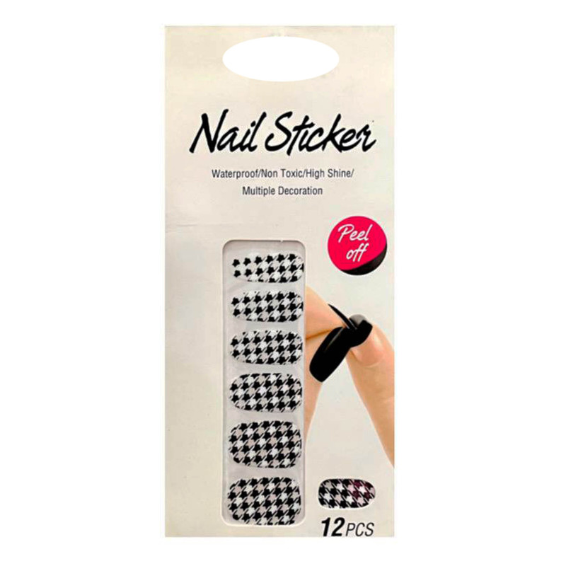 برچسب لنز ناخن مدل 01 بسته 12 عددی