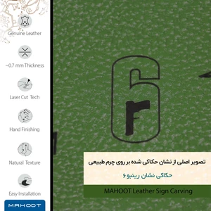 برچسب پوششی ماهوت مدل GL-RNBW_SX مناسب برای گوشی موبایل سامسونگ Galaxy A32