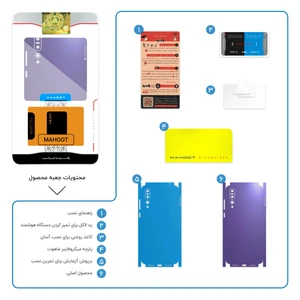 برچسب پوششی ماهوت مدل Painted-Flowers-FullSkin مناسب برای گوشی موبایل هوآوی P20 Pro