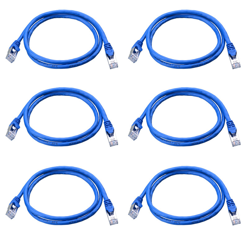 پچ کورد Cat5e سرلینک کد 100 بسته 6 عددی