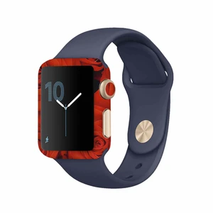 برچسب ماهوت طرح Red_Flower مناسب برای اپل واچ Watch 2 42mm