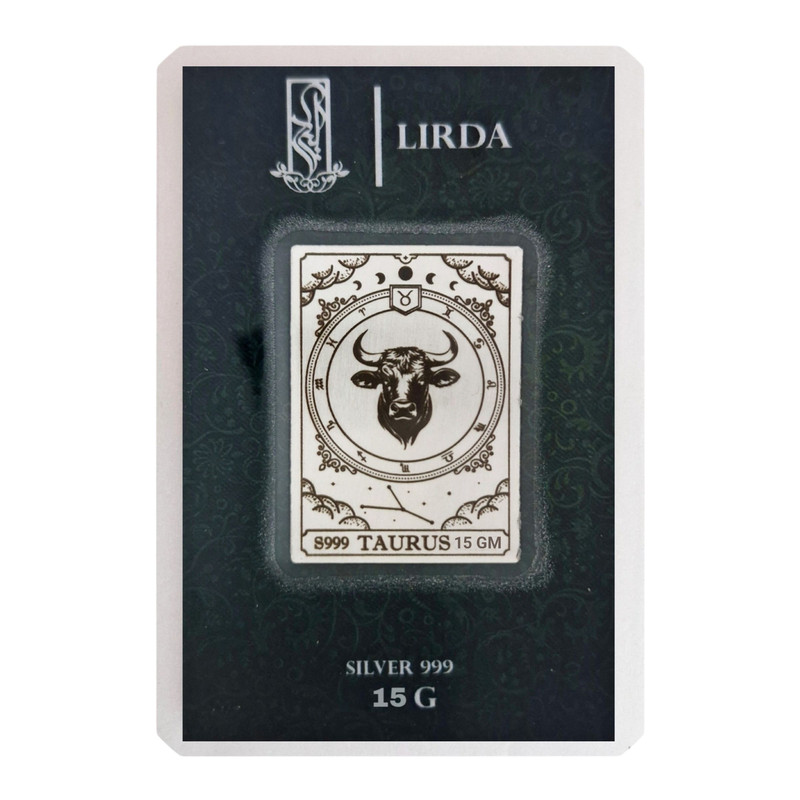 شمش نقره لیردا مدل نماد ماه اردیبهشت 999-15