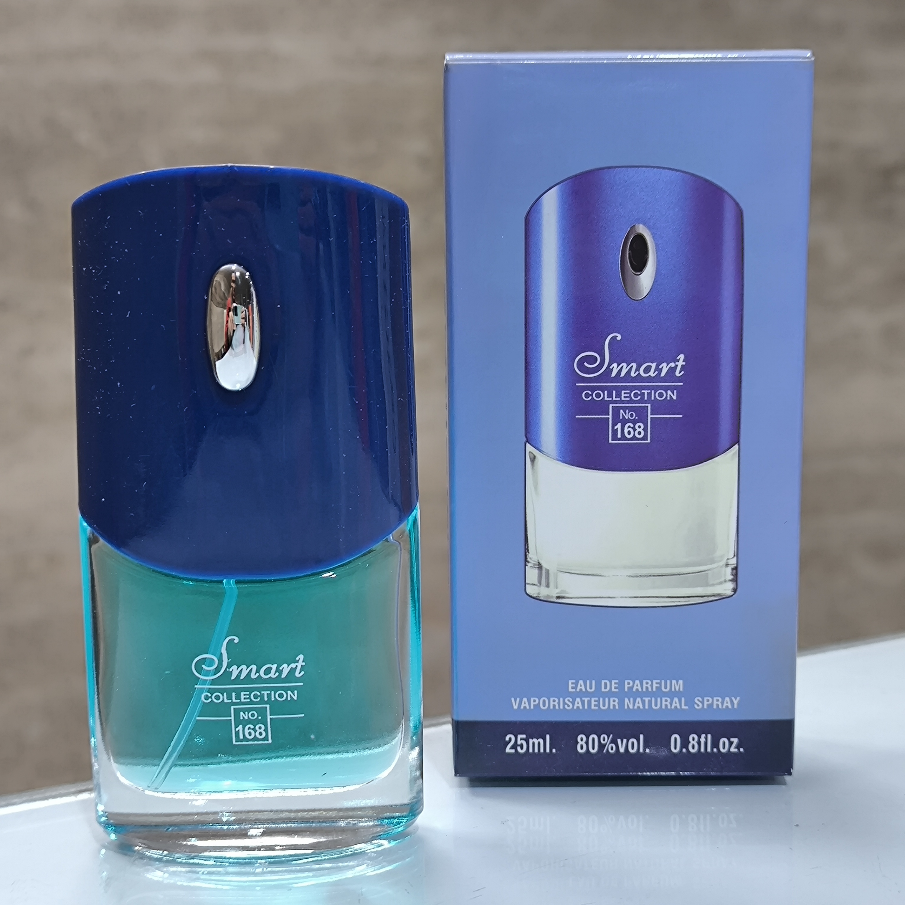 قیمت و خرید ادکلن جیونچی بلو شرکت اسمارت کالکشن حجم 25 میل مردانه کد 168  Givenchy blue + مشخصات | پیندو