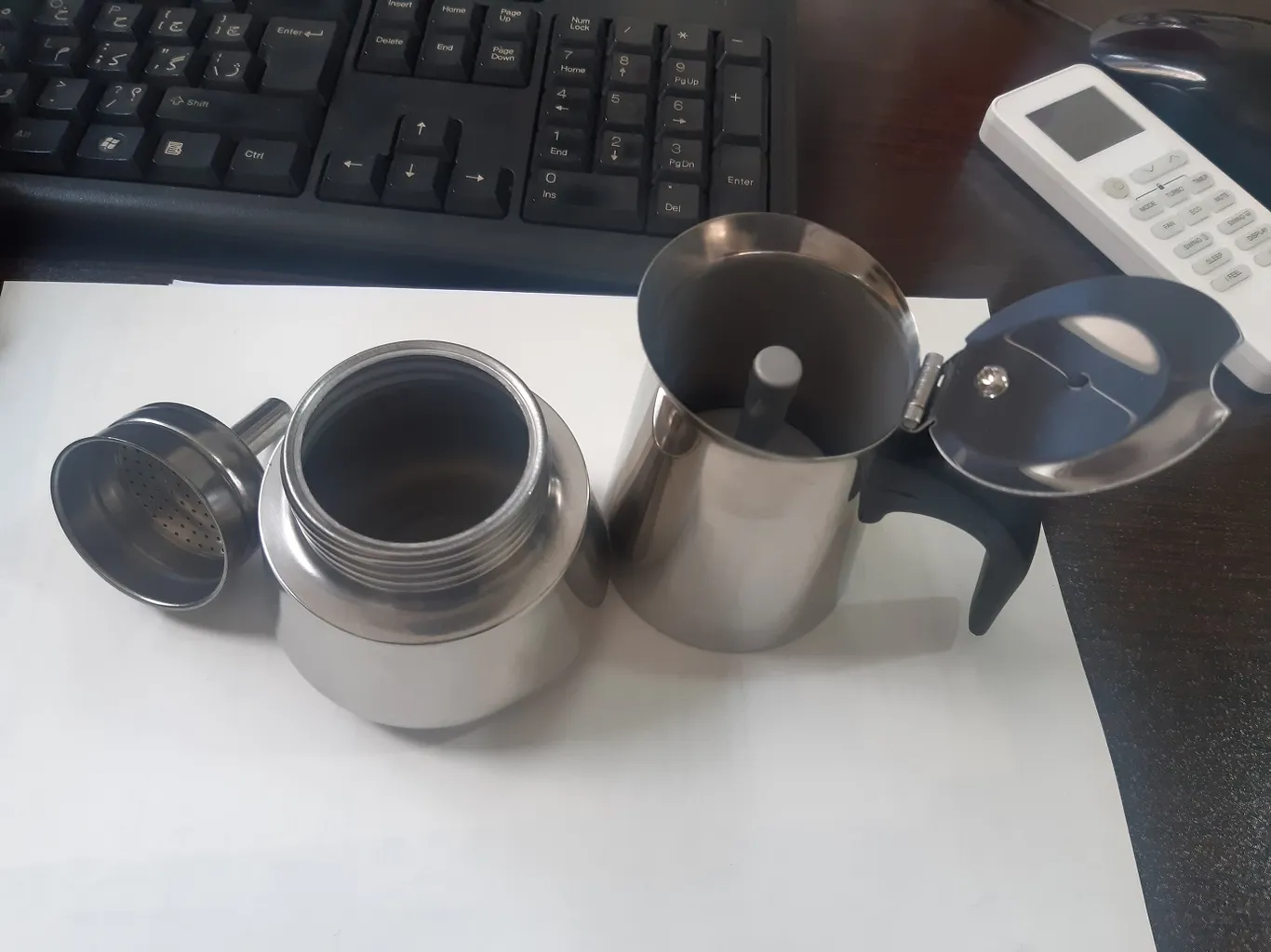 اسپرسو ساز مدل 2 کاپ