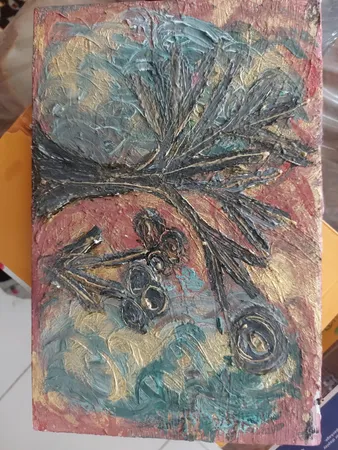 بوم نقاشی جهان بوم مدل TZ-1 سایز 30*20 سانتی متر