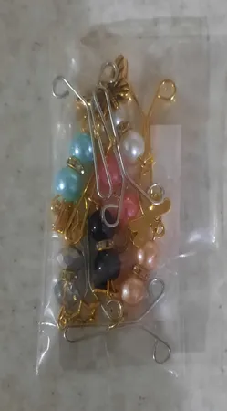 گیره روسری زنانه مدل 2020110 مجموعه 6 عددی