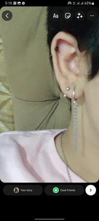 پیرسینگ بدن زنانه پایتخت مدل PS299_A مجموعه دو عددی