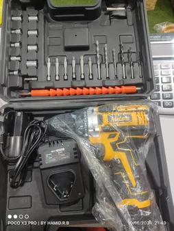 پیچ گوشتی شارژی مدون مدل 18TS مجموعه 28 عددی