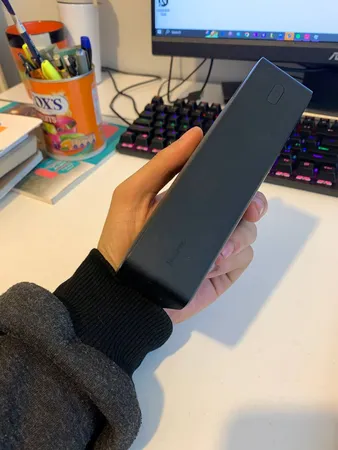 پاوربانک 20 وات بیسوس مدل PPBD30K ظرفیت 30000 میلی آمپر ساعت