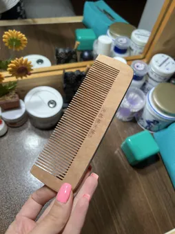 شانه مدل چوبی بسته سه عددی